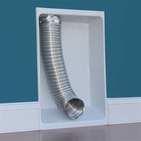 metal dryer vent boxes|dryer vent outlet box.